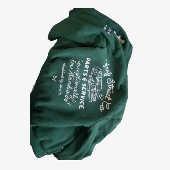 Large Mens Key St Varsity Jacket. - Picture 3 of 3